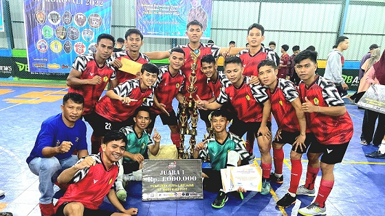 Juara 1 Turnamen Futsal Antar Pelajar Se Kabupaten Morowali 2022